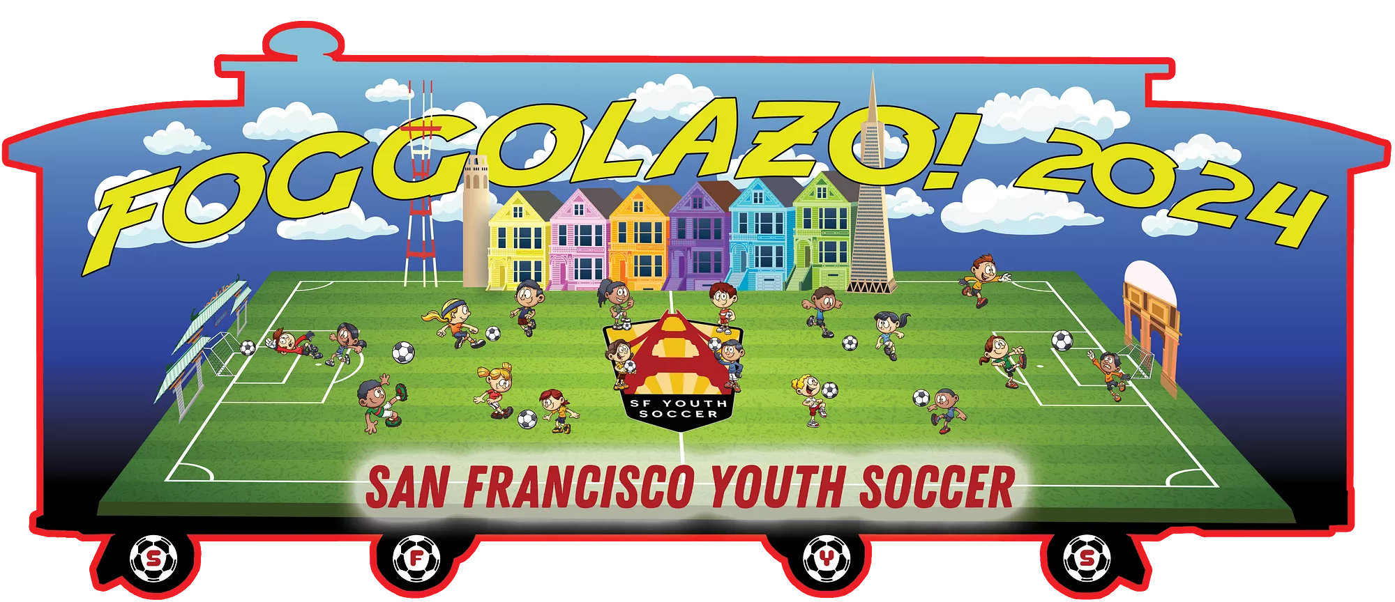 FOGGOLAZO! 2024 Logo designed by Bryan McDonald